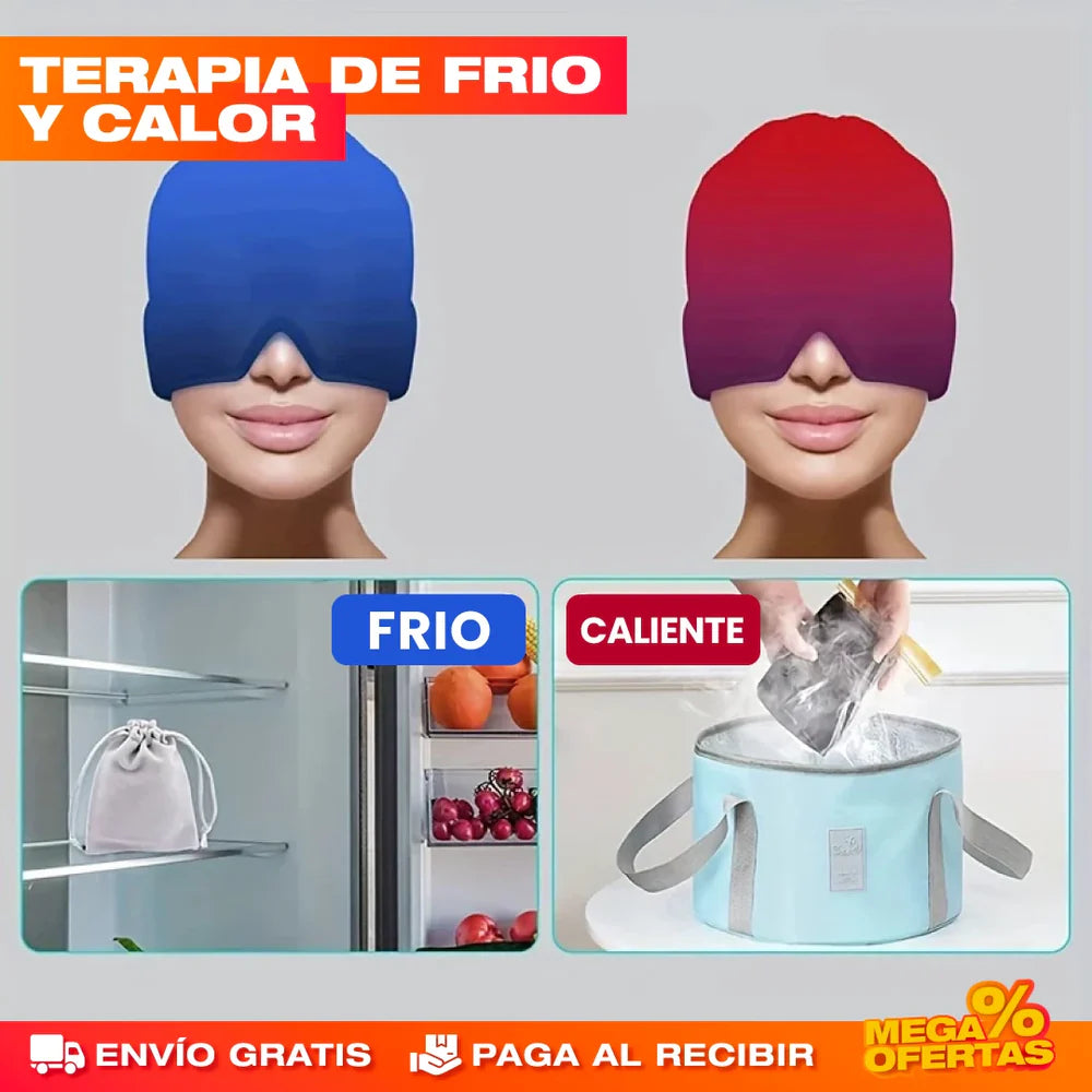 GORRO TERAPEUTICO (MIGRAÑA-ANTIESTRES)